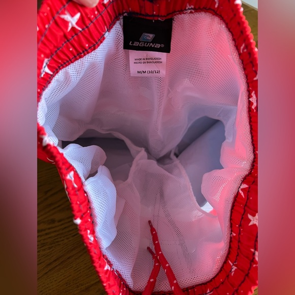 NWT Laguna Stars and Stripes Swim / Board Shorts - Size M (10/12) - Picture 5 of 5